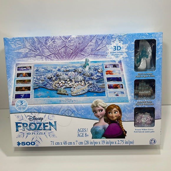 4D PUZZLE: DISNEY FROZEN PUZZLE OF ARENDELLE