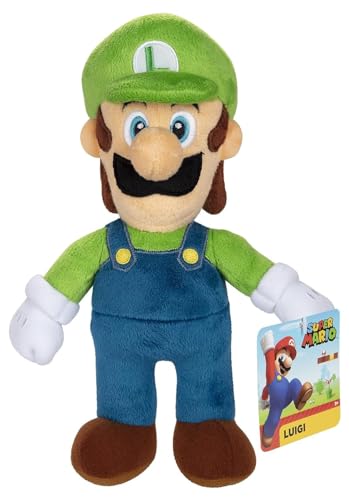 SUPER MARIO Plush Luigi Collectible Toy