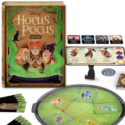 Ravensburger Disney Hocus Pocus Game - Engaging Family Game for Ages 8 and up | Fun for Fans of Hocus Pocus | Great Gift for Kids and Teens