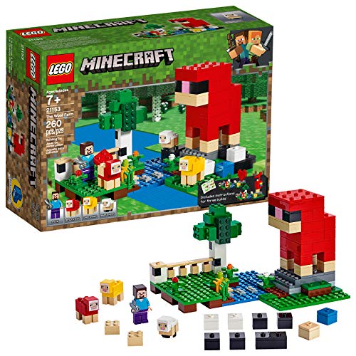 LEGO MinecraftThe Wool Farm 21153 Building Kit (260 Piece)