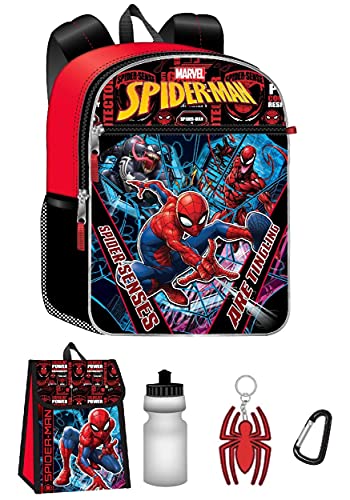 Spider-Man 5 Pc Backpack Set Standard